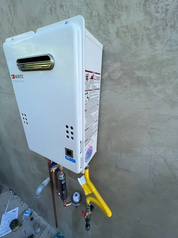 Tankless water heater installation for Bostonia homes