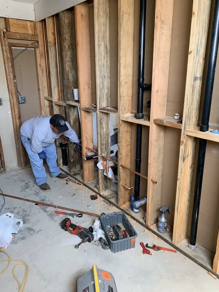 Commercial rough-in plumbing for Commercial Plumbing in Bostonia